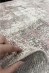 Абстрактен килим Аксел с бежово и розово	