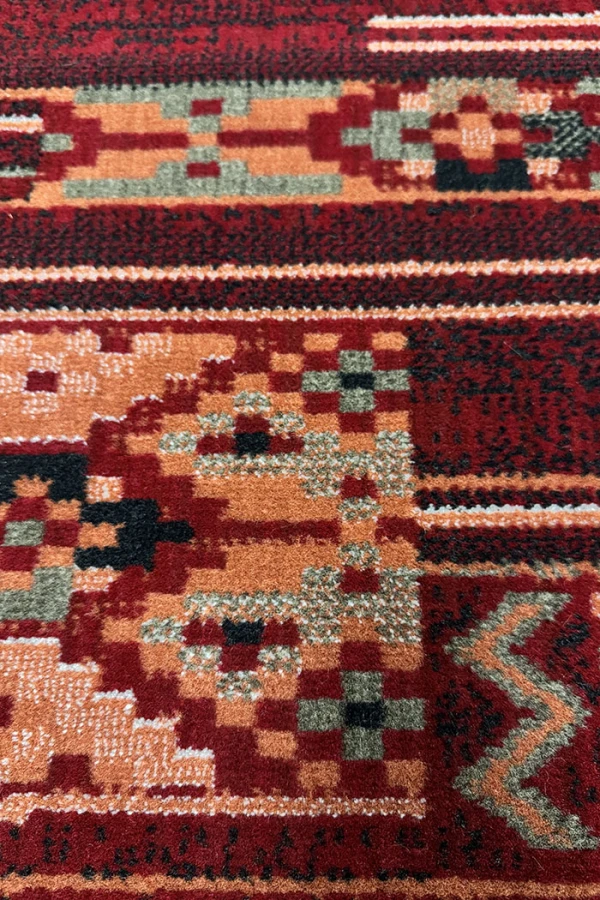 Червен етно килим Berber