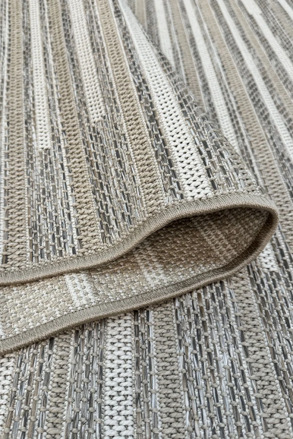 Бежов килим за тераса Summer