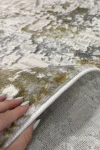 Абстрактен килим Пенелопе синьо и горчица