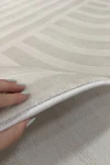 Бежов килим Пенелопе овали