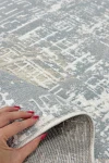Син килим Pastel абстракт