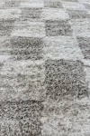 Рошав шаги килим Cloudy на квадрати
