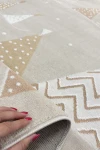Детски килим Pastel розово веселие