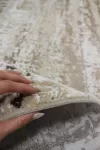 Абстрактен килим Марвел в бежово и кафяво