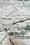 Абстрактна пътека Марвел в зелено, кремаво и сиво