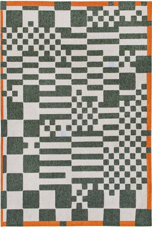 Килим Chess Deep Green