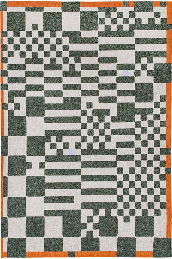 Килим Chess Deep Green