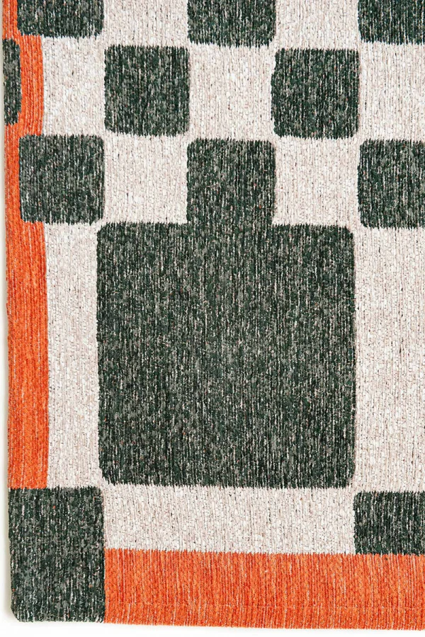 Килим Chess Deep Green