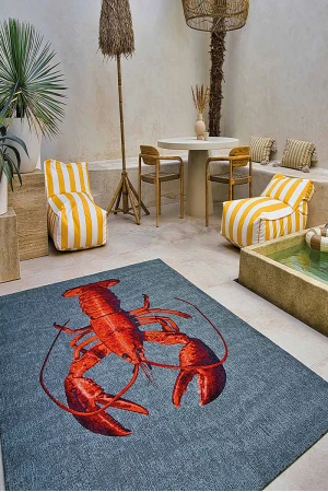 Килим Lobster Steam Red