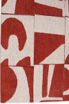 Килим Papercut Rust