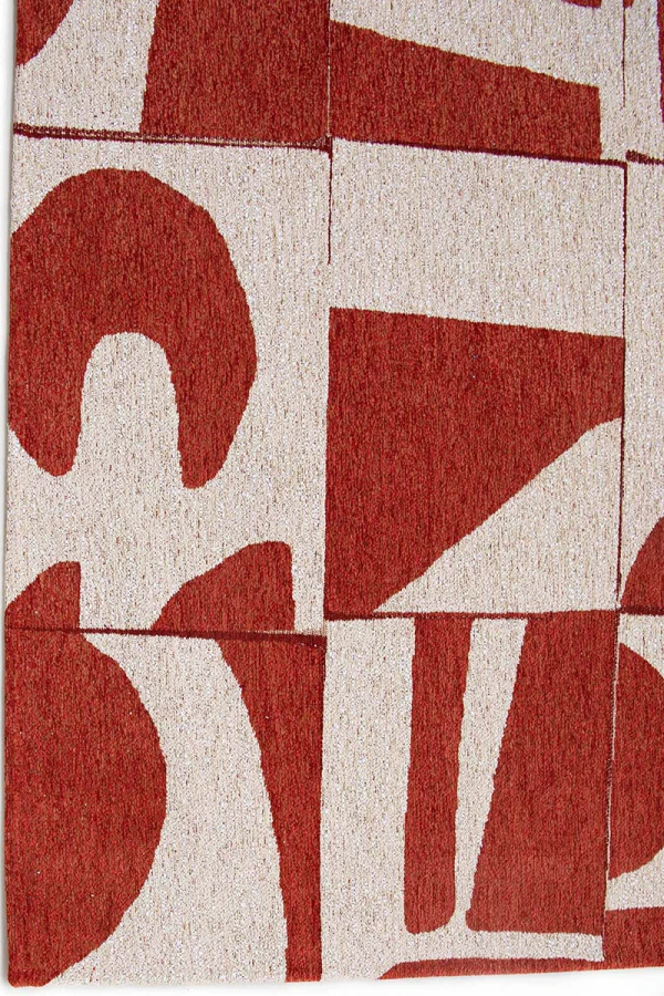 Килим Papercut Rust