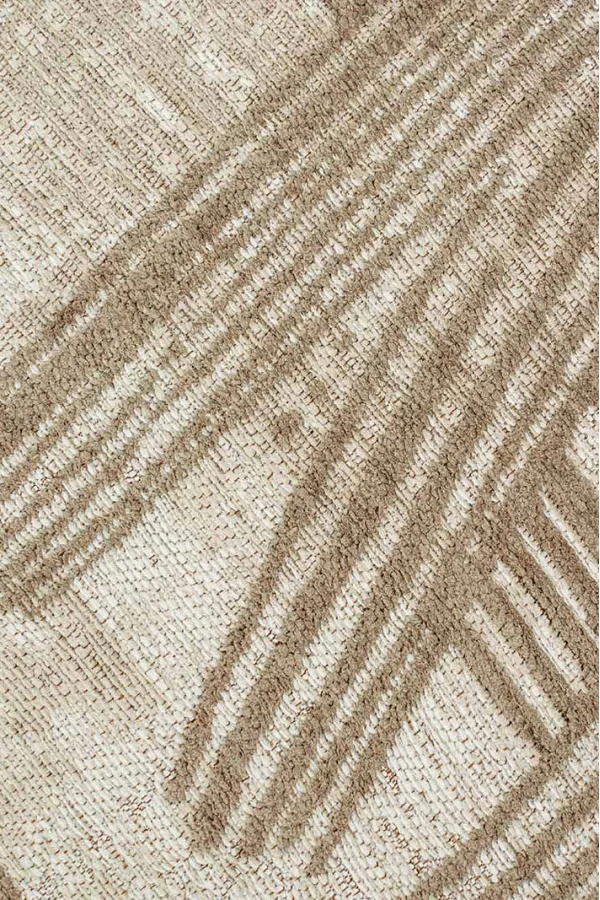 Кръгъл килим Kanji Dune джапанди