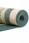 Килим Marble Larch тюркоаз и зелено