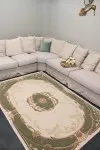 Класически килим Премиум в зелено
