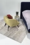 Килим Теракота с жълти класически елементи