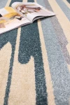 Килим Артист с Тюркоазени черти