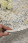 Винтидж килим Пенелопе синьо и горчица