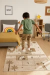 Детски килим Trend с животни и игра дама