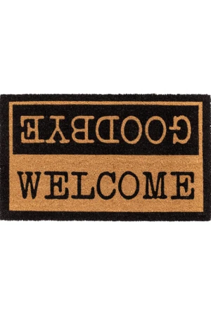 Кокосова изтривалка Рукопринт Welcome Goodbye 45/75