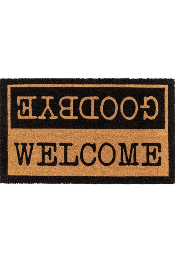 Кокосова изтривалка Рукопринт Welcome Goodbye