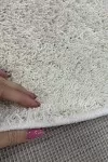 Бял шаги мокет Баунти