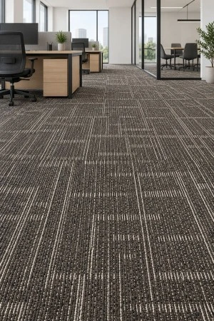 Бежово-кафяви мокетени плочи Matrix 50x50 см - AP1007