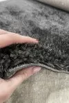 Шаги килим Пъфи антрацит