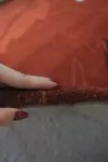 Акрилен килим Фешън в топли цветове