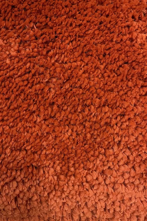 Оранжев рошав килим Шаги Лукс