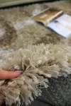Мек бежов шаги килим Разкош