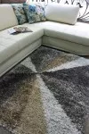 Шаги килим Разкош в бежово и сиво