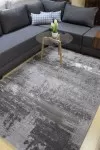 Ефектен сив килим Престиж