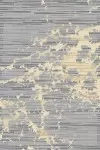 Сив килим Престиж с бежови петна