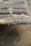 Сив килим Престиж с бежови петна
