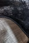 Ефектен черен килим Престиж