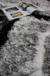Сив шаги килим Спаго