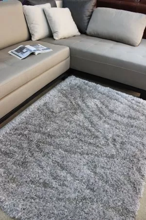 Сив шаги килим Магнифик