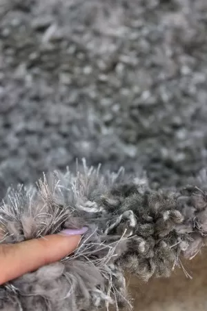 Сив шаги килим Магнифик