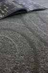Бежов килим Уникат на кръгове