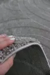 Бежов килим Уникат на кръгове