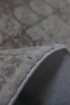 Бежов килим Касъл с пачуърк дизайн
