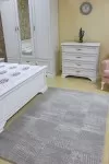 Сив килим Касъл на квадрати