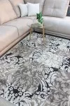 Кафяв пачуърк килим Тату