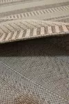 Кафяв килим Котаж на райета