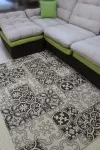 Кафяв килим Котаж с пачуърк