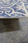Син килим Котаж с пачуърк