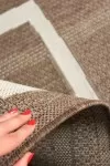 Кафява пътека Котаж на квадрати