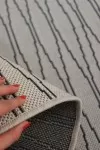 Килим Котаж на сини райета