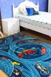 Мокетен детски килим Дисни със самолети